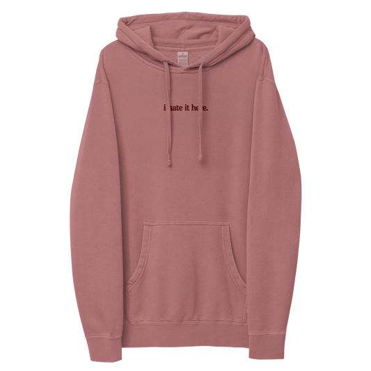 Statement Hoodie - Maroon