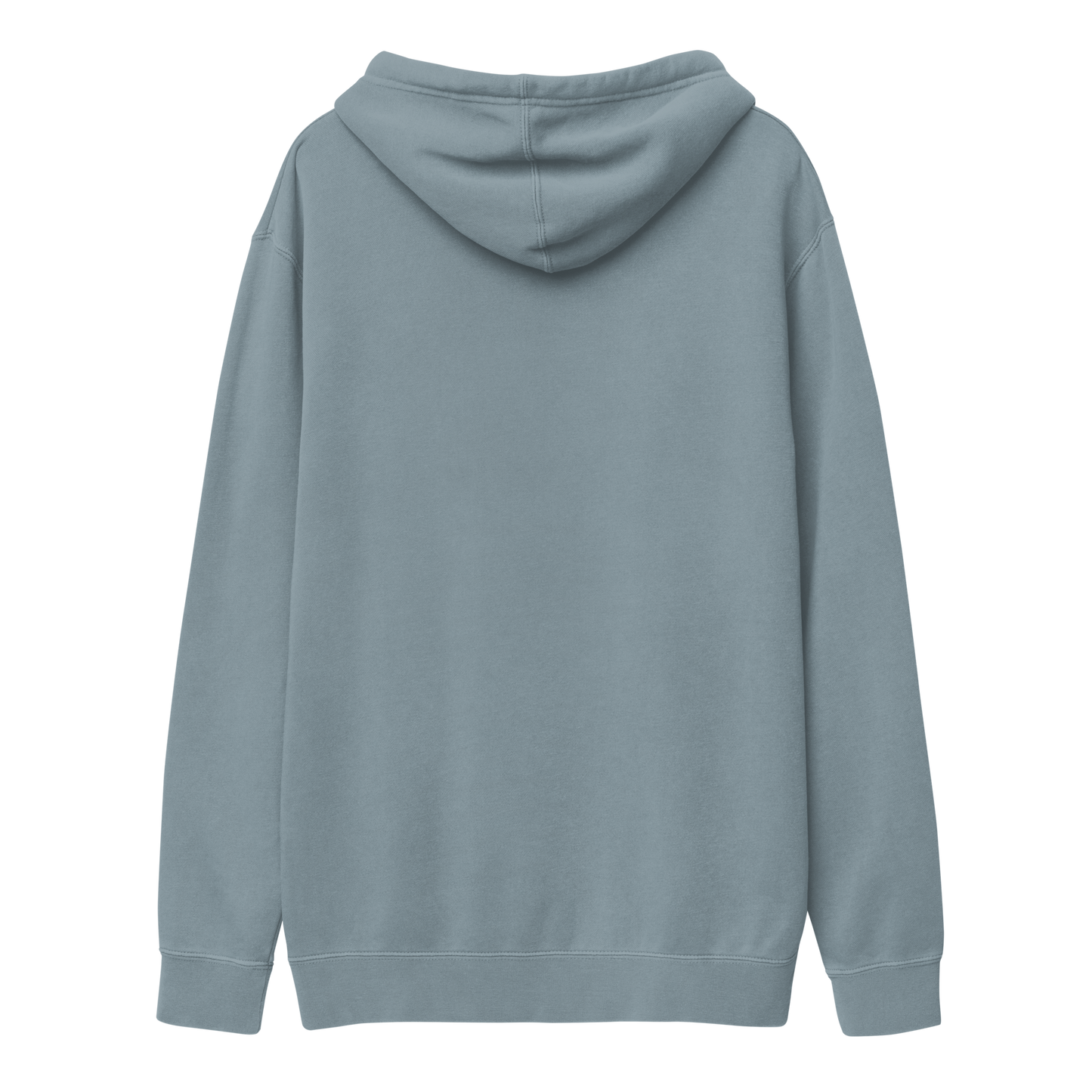 Statement Hoodie - Slate Blue